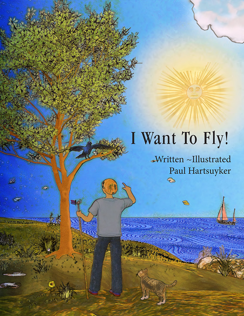 I Want to Fly Cover, Copyright © Paul Hartsuyker 2021